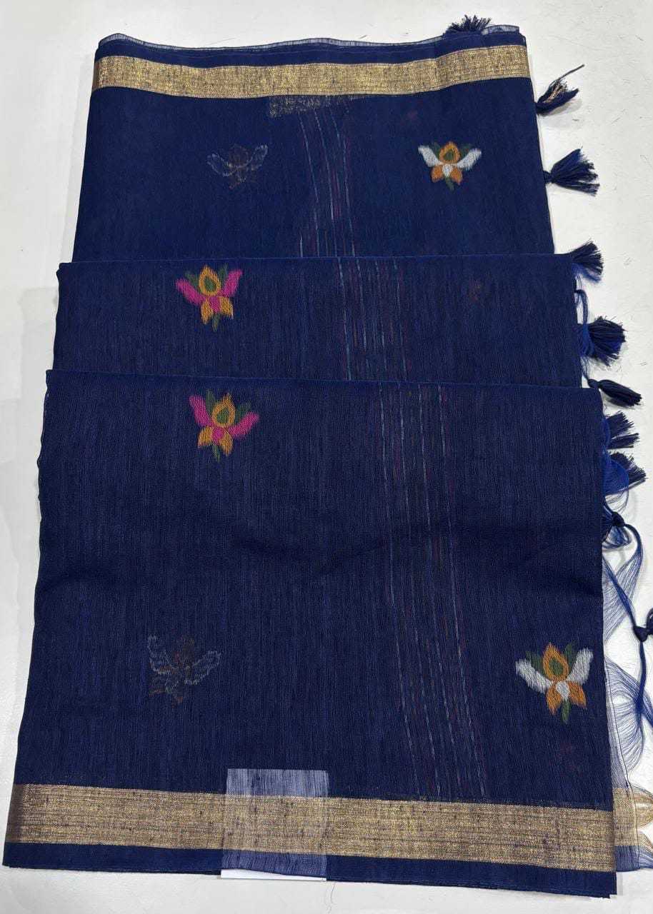 Linen Designer Saree