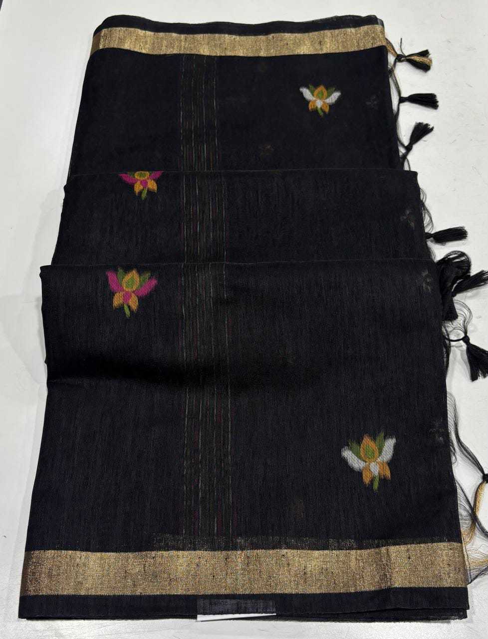 Linen Designer Saree