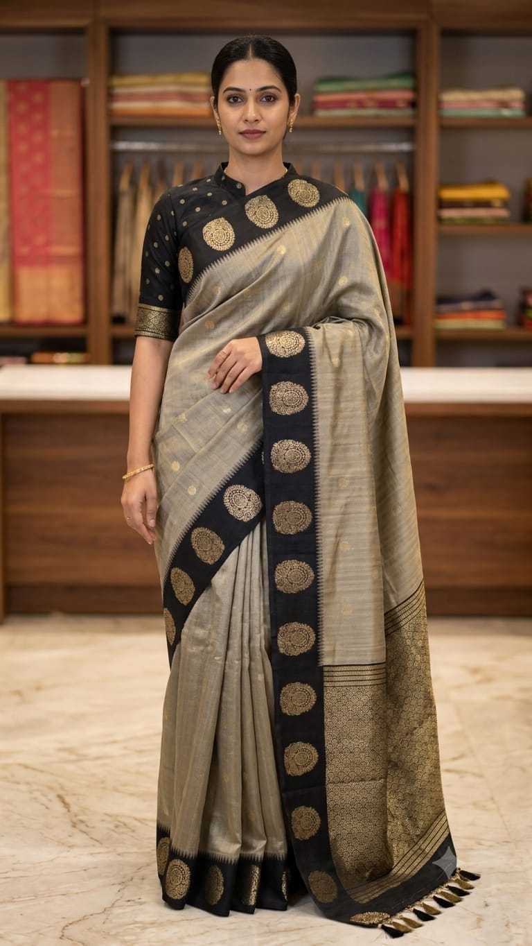 Tussar Silk Saree