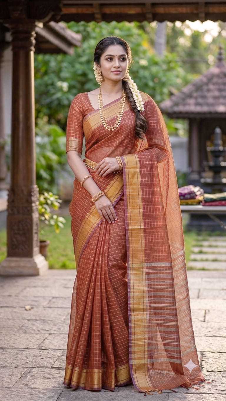 Chanderi Saree