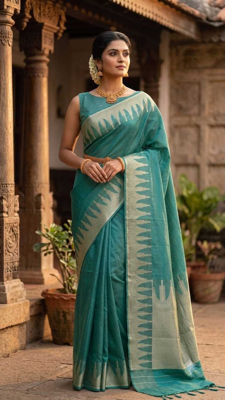 Tussar Silk Soft Saree