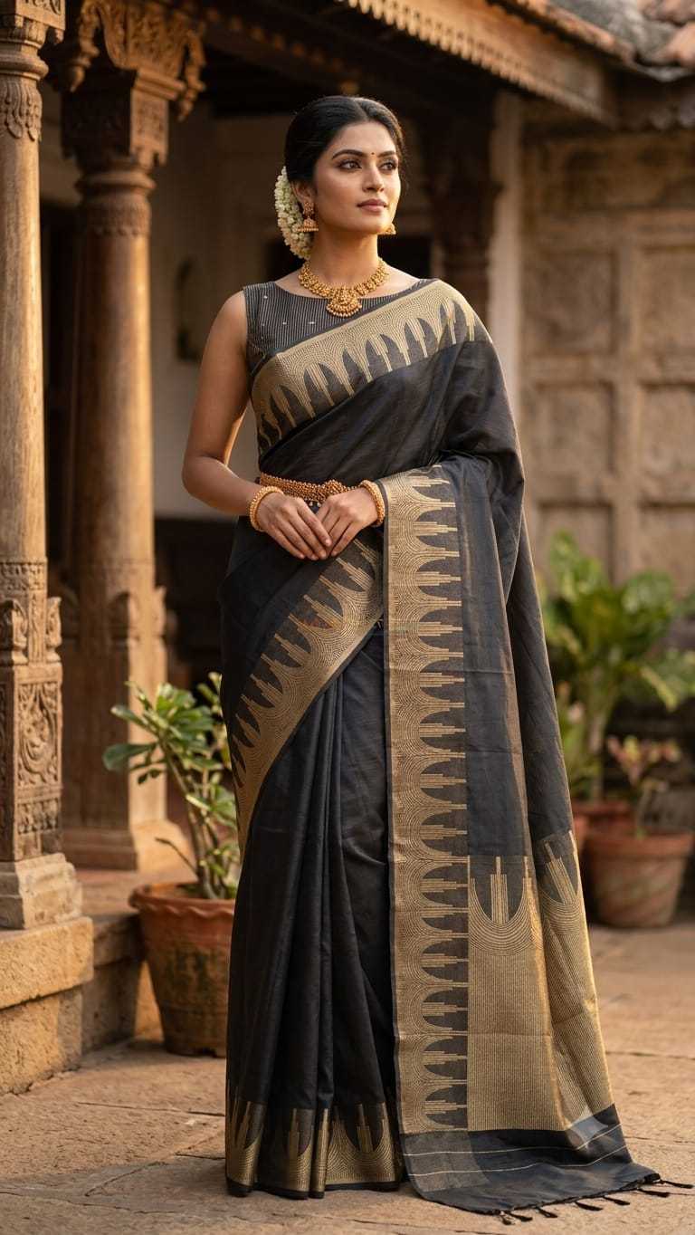 Tussar Silk Soft Saree