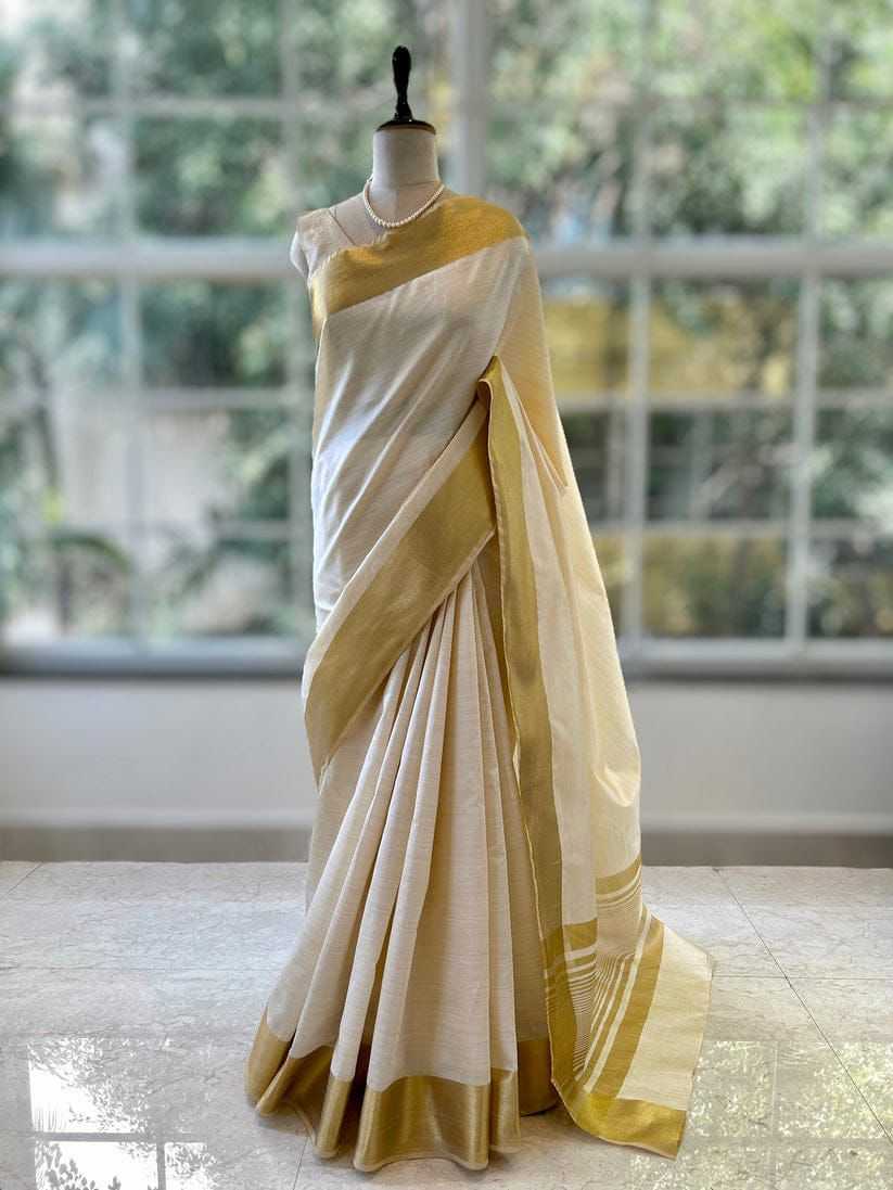 Tussar Silk Saree
