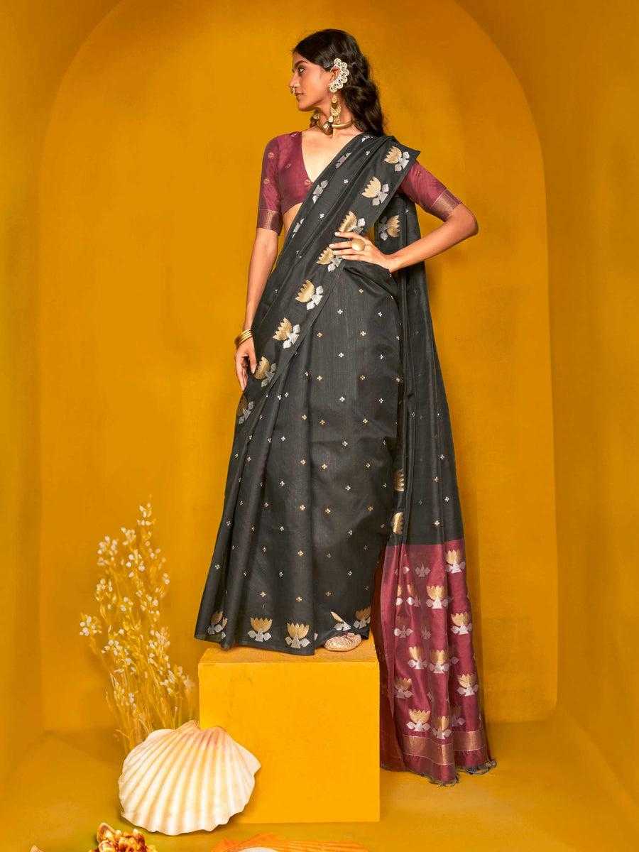 Tussar Silk Saree