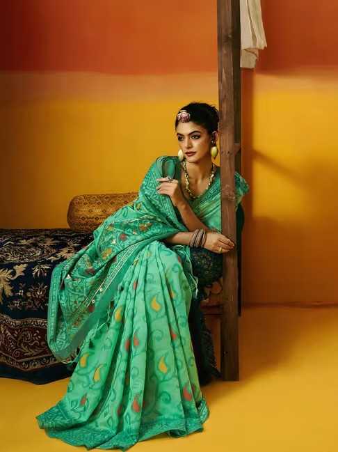 Cotton Party Wear Saree