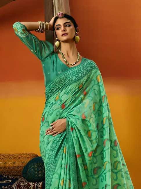 Cotton Party Wear Saree