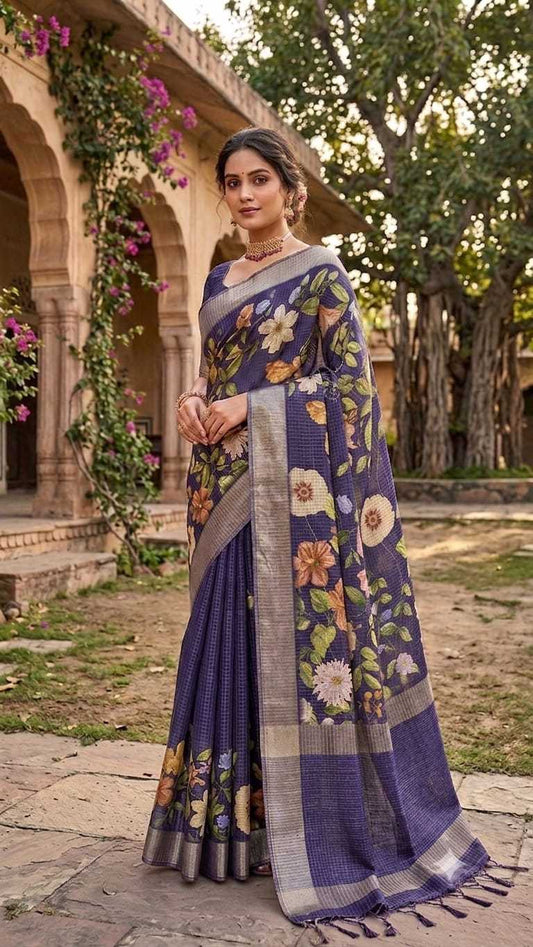 Tussar Silk Saree