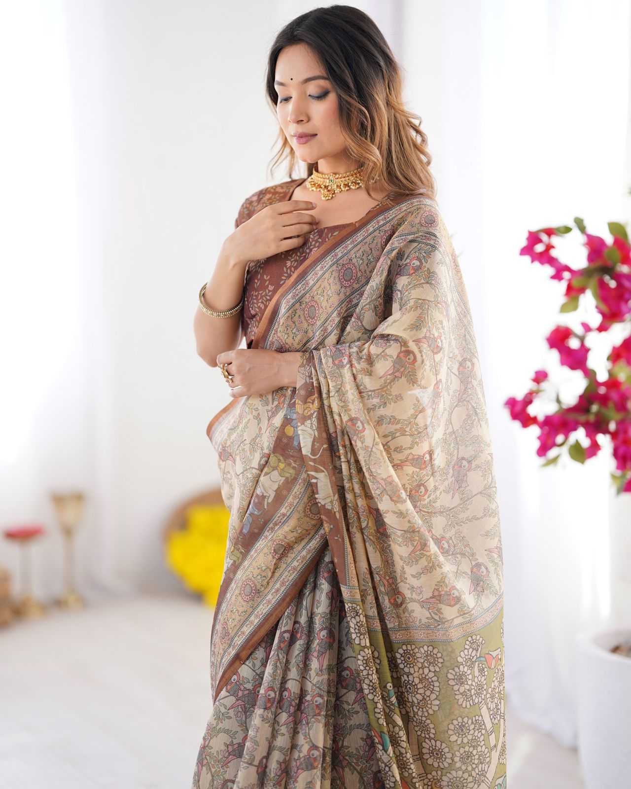 Handloom Silk Designer Saree