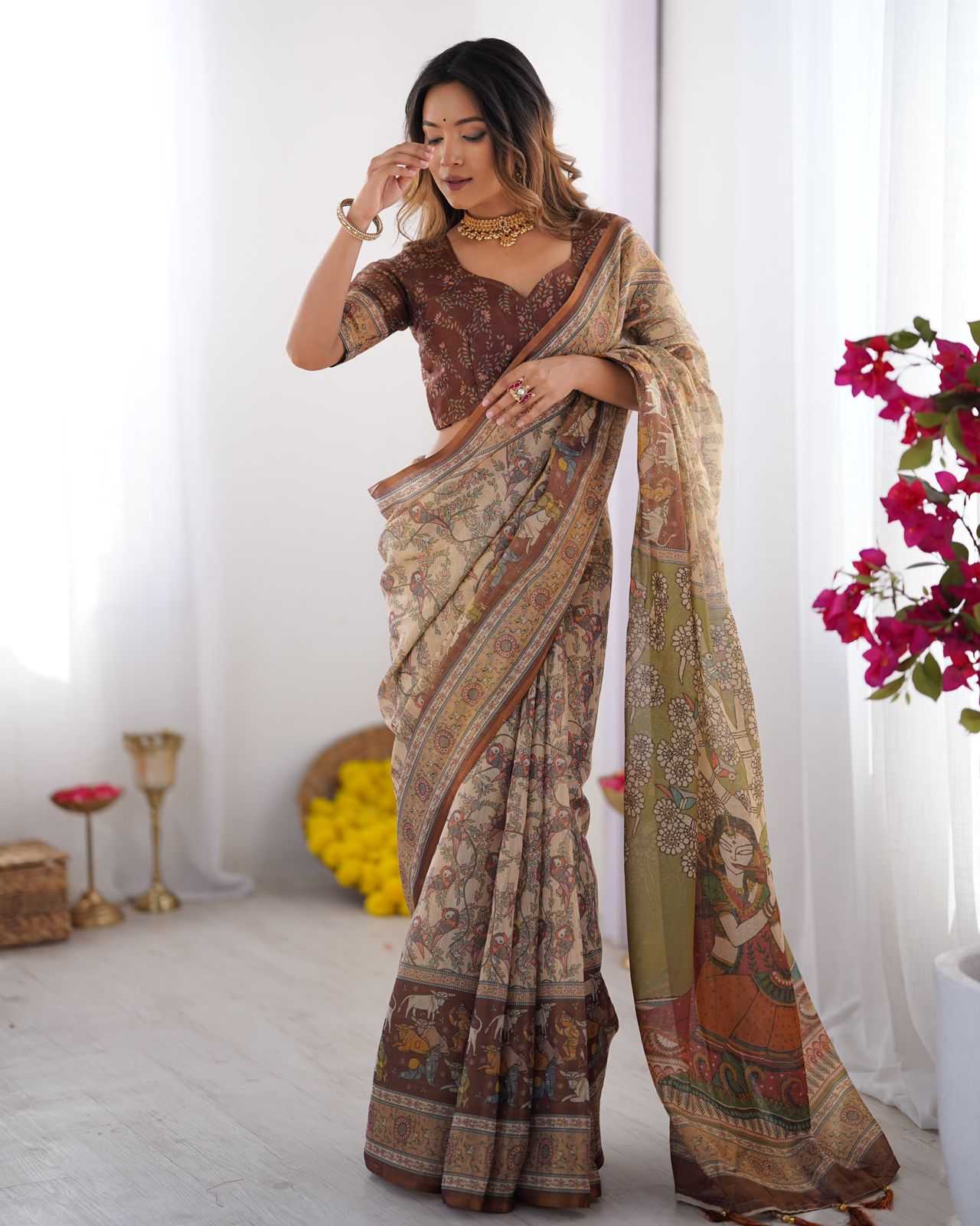 Handloom Silk Designer Saree