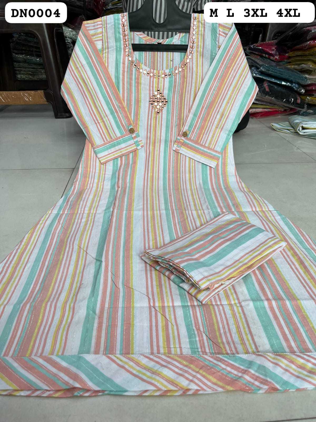 Pure Cotton Designer Kurti