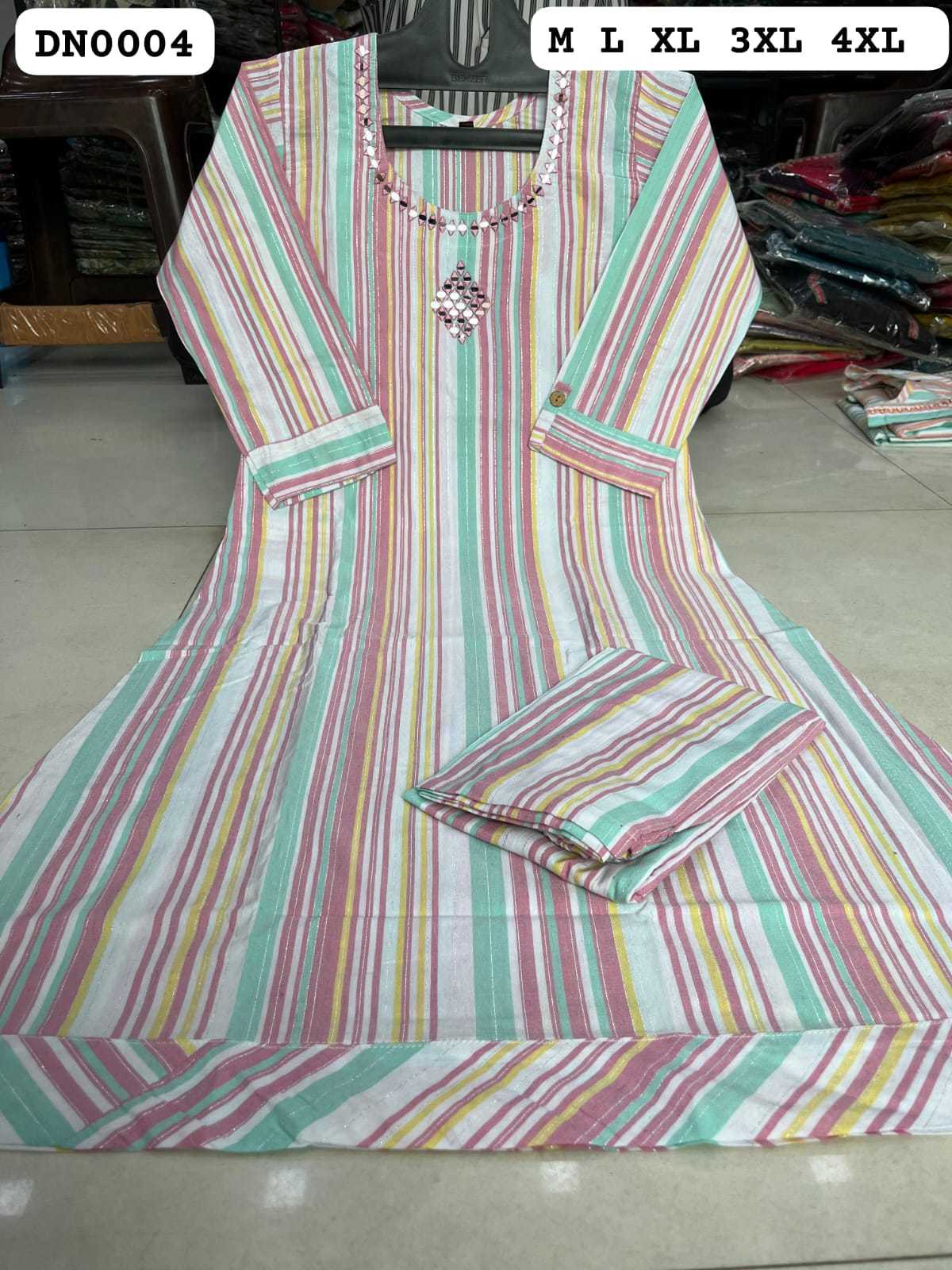 Pure Cotton Designer Kurti