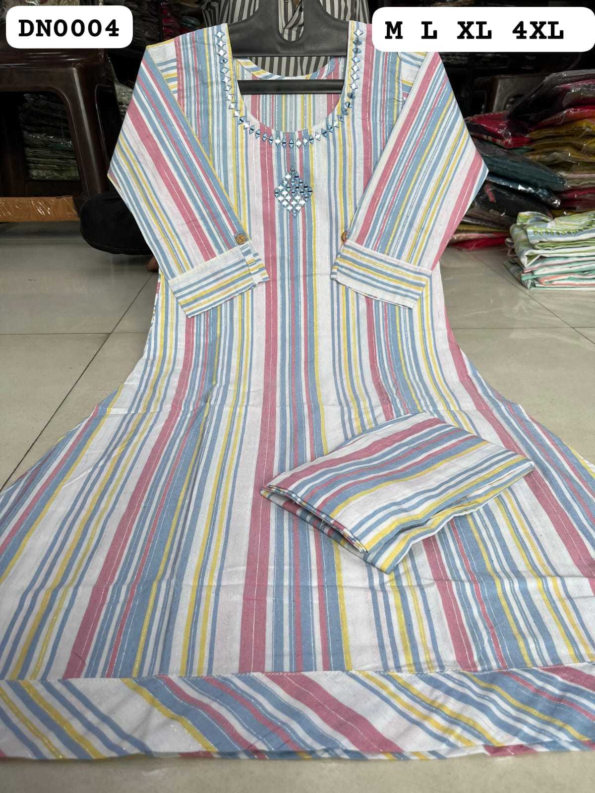 Pure Cotton Designer Kurti