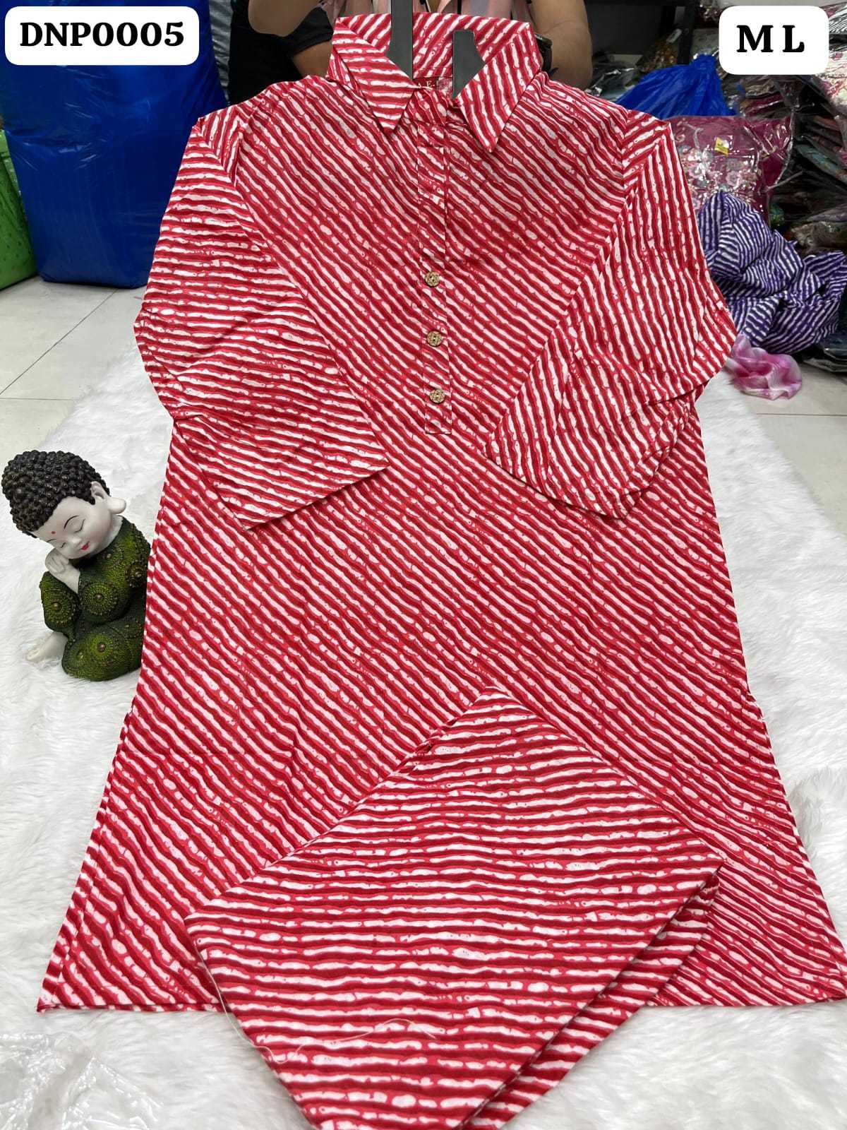 Pure Cotton Co-ord Set