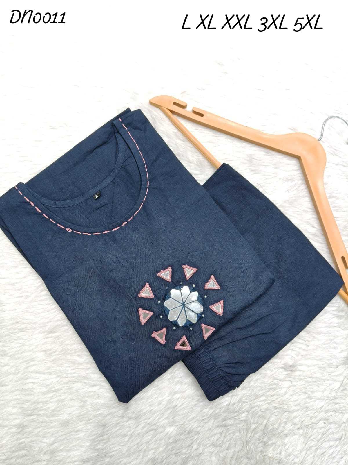 Cotton Embroidered Kurti