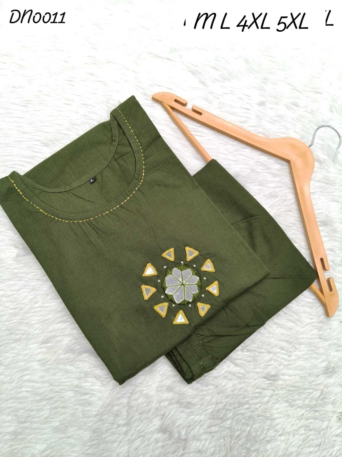 Cotton Embroidered Kurti