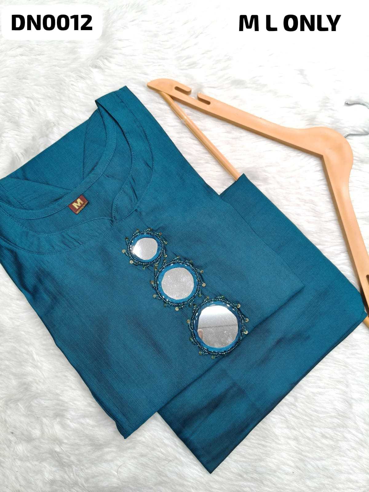Vichitra Silk Party Wear Kurti