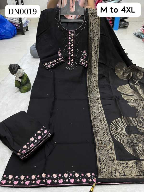 Heavy Roman Silk Designer Kurti