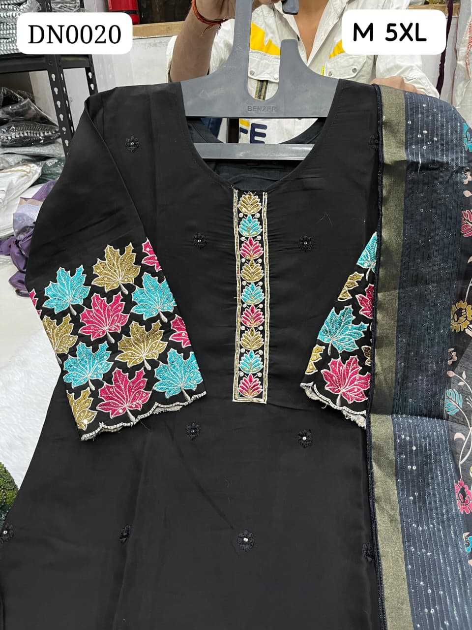 Heavy Roman Silk Party Wear Kurti
