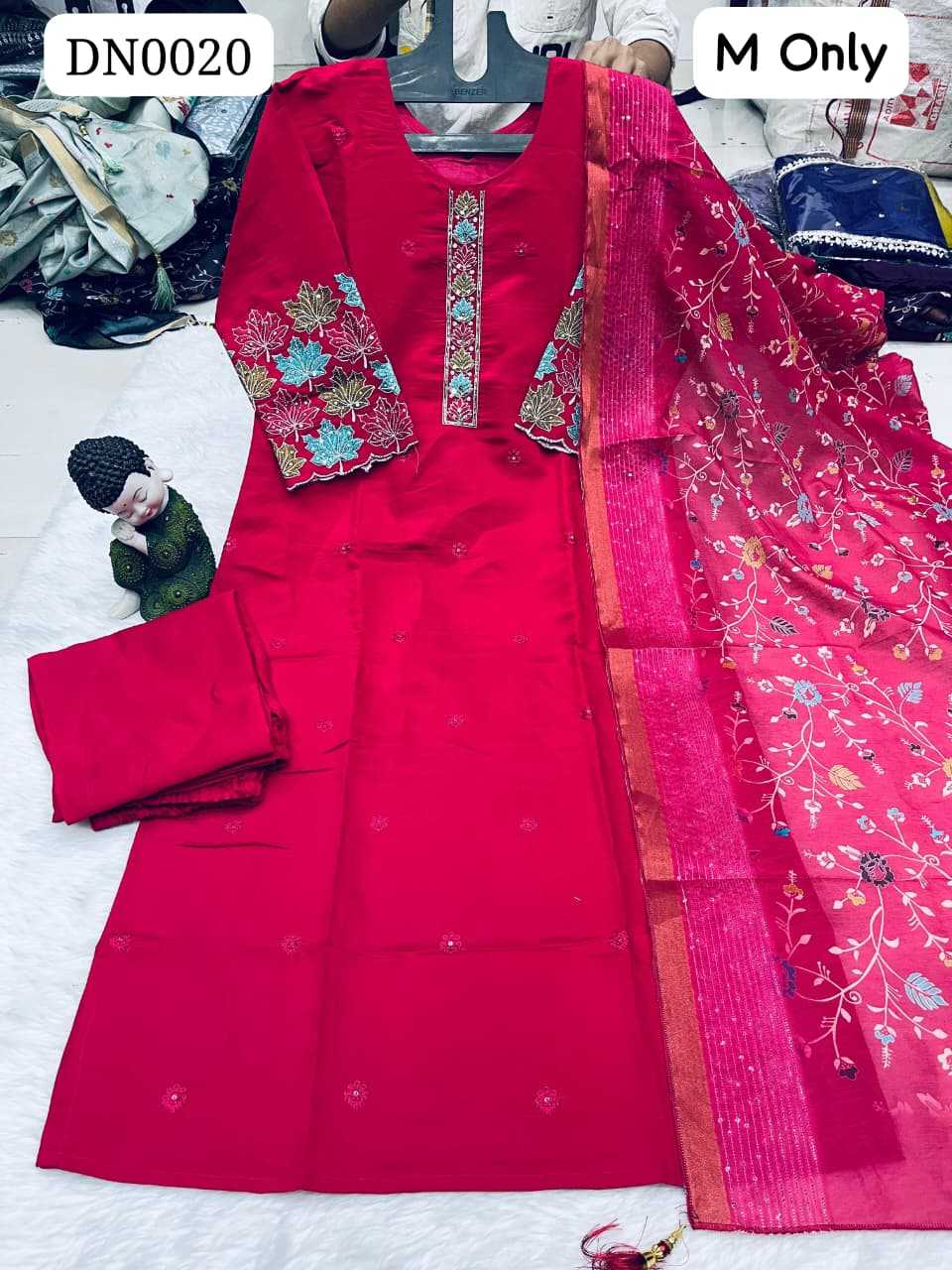 Heavy Roman Silk Party Wear Kurti