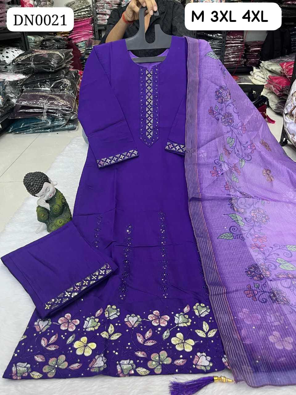 Heavy Silk Party Wear Kurti