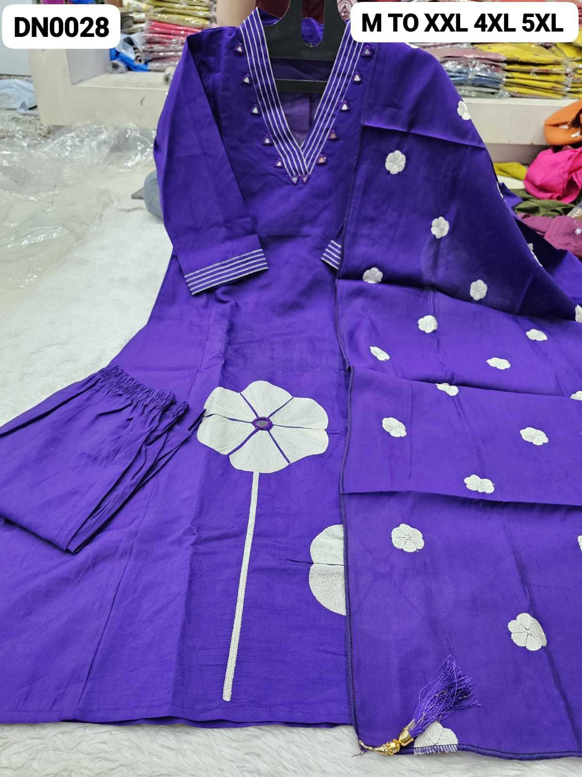 Heavy Roman Silk Cotton Kurti