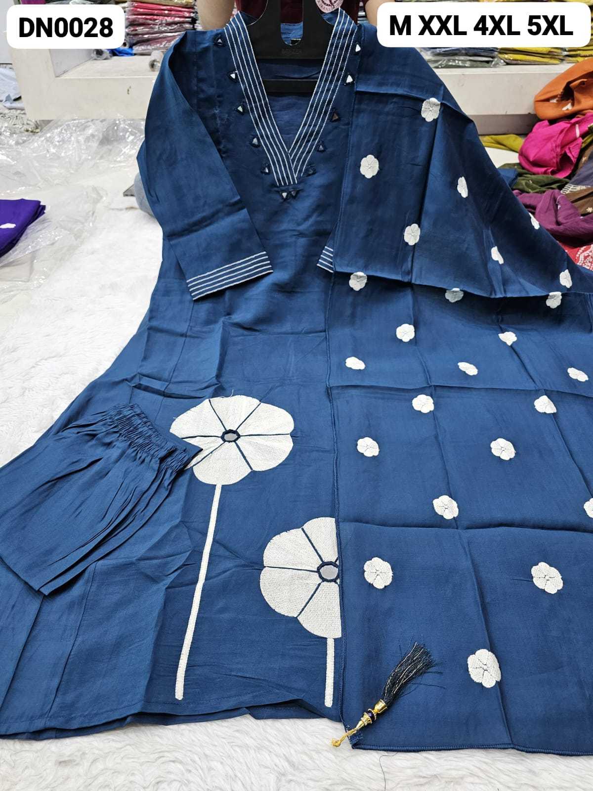 Heavy Roman Silk Cotton Kurti