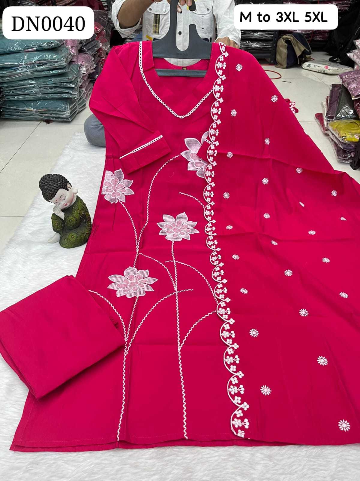 Heavy Roman Silk Party Wear Kurti