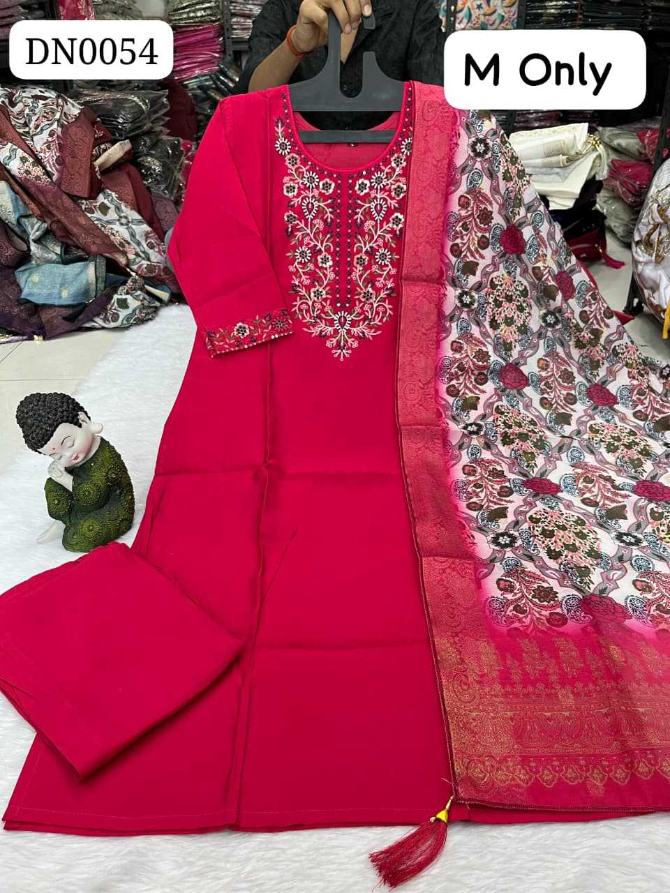 Heavy Roman Silk Party Wear Kurti