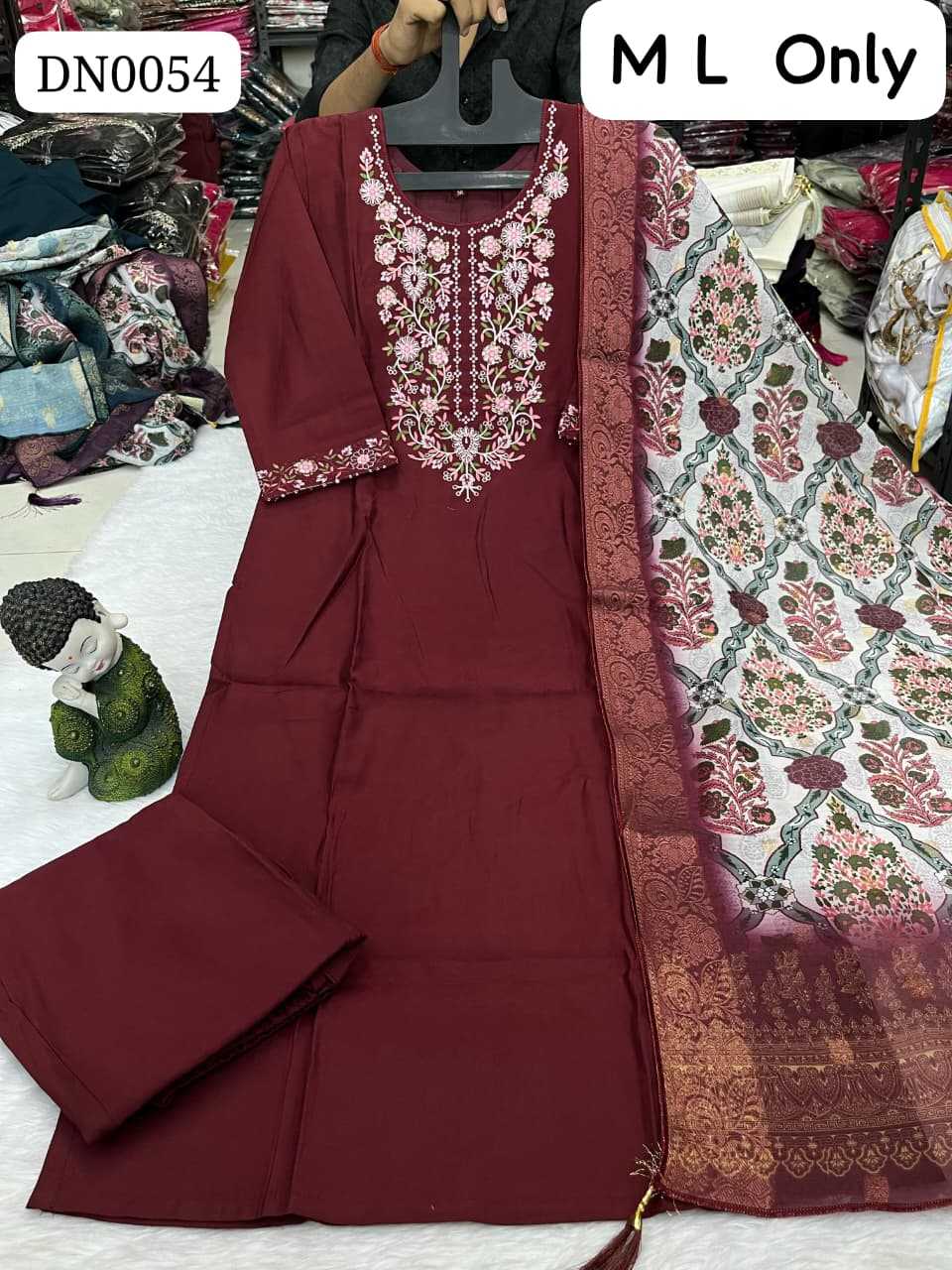 Heavy Roman Silk Party Wear Kurti