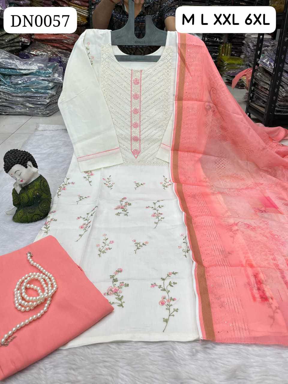 Heavy Roman Silk Designer Kurti