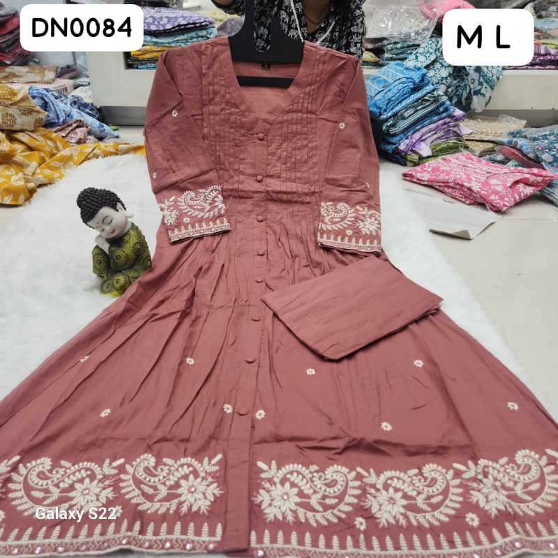 Pure Cotton Party Wear Kurti