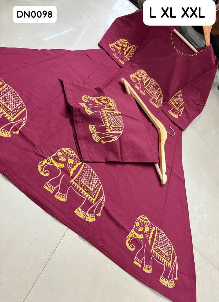 Pure Cotton Designer Kurti