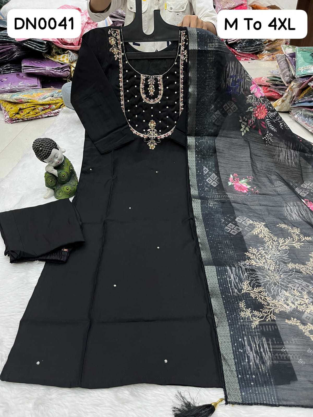 Heavy Roman Silk Cotton Kurti