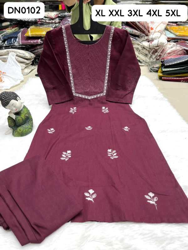 Pure Cotton Party Wear Kurti