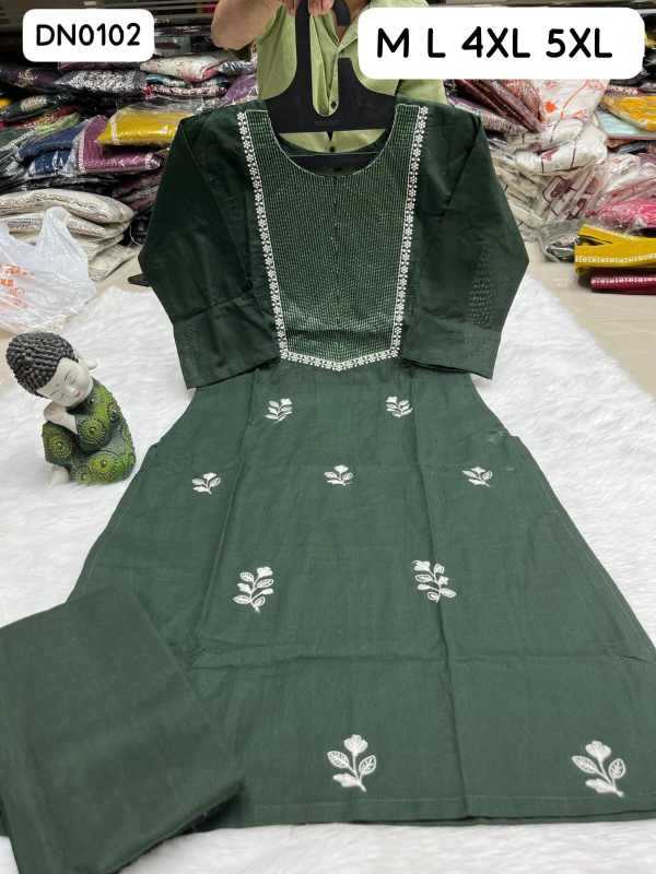 Pure Cotton Party Wear Kurti