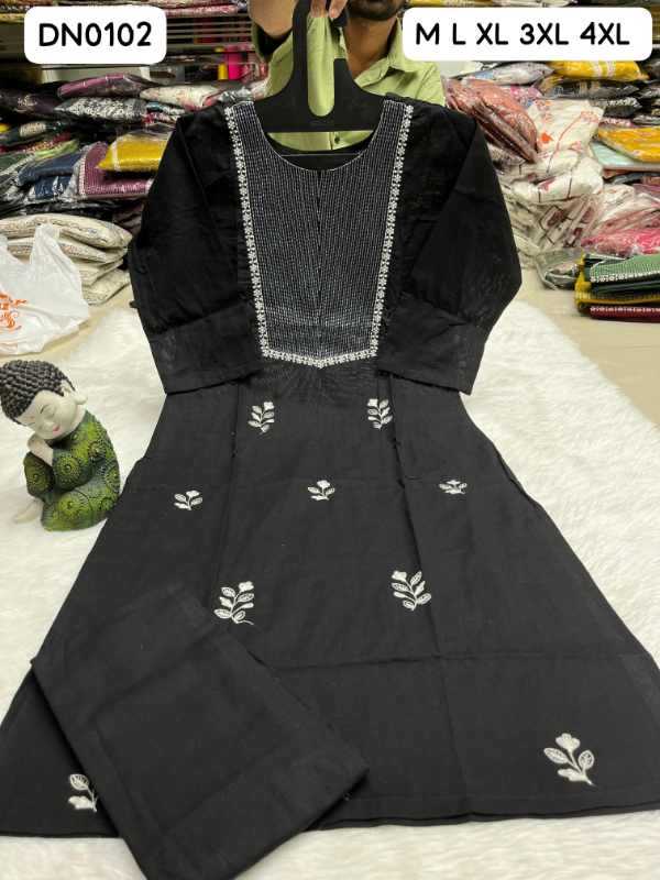 Pure Cotton Party Wear Kurti