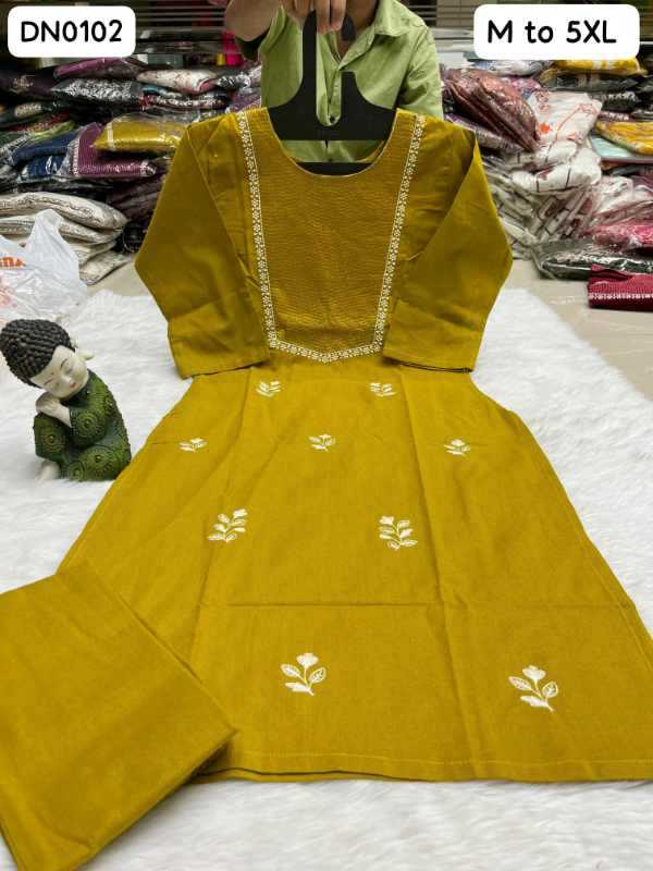 Pure Cotton Party Wear Kurti