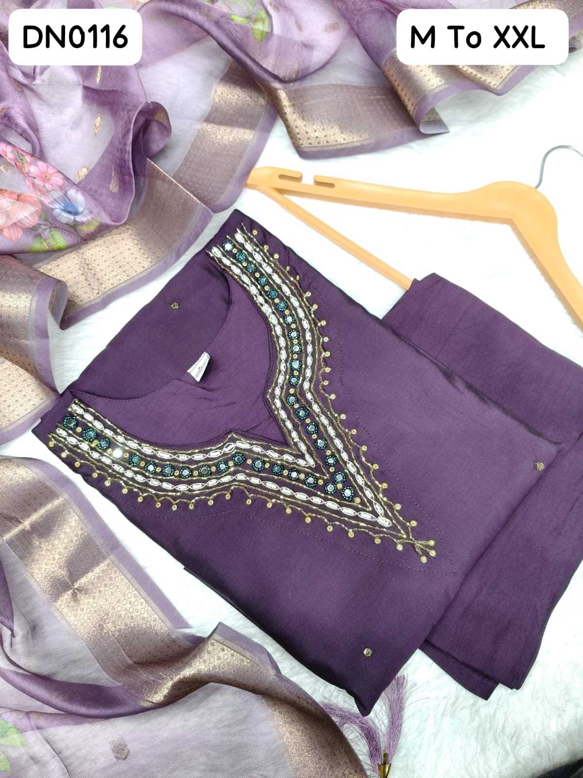 Heavy Roman Silk Party Wear Suit