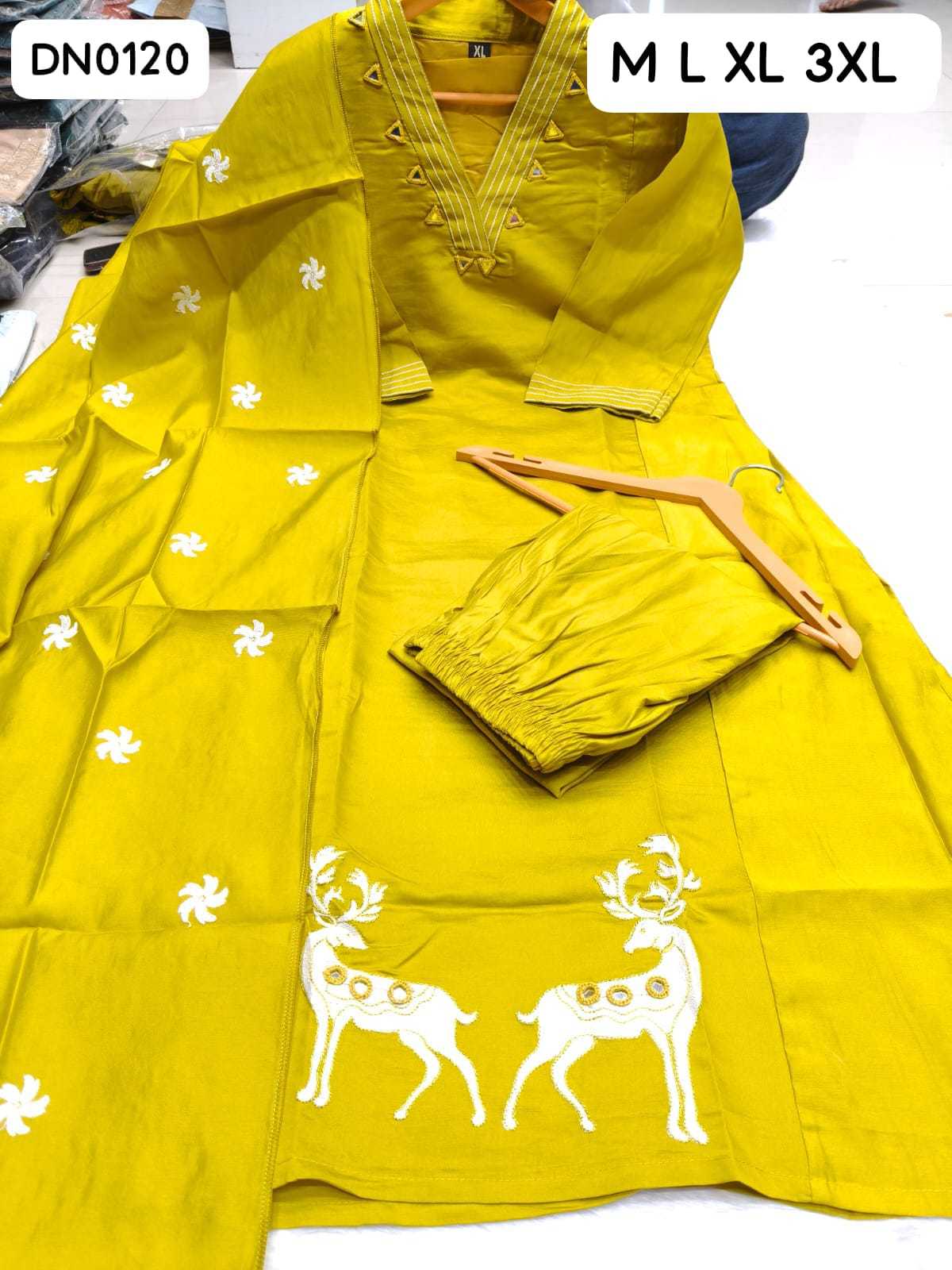 Heavy Roman Silk Festive Kurti