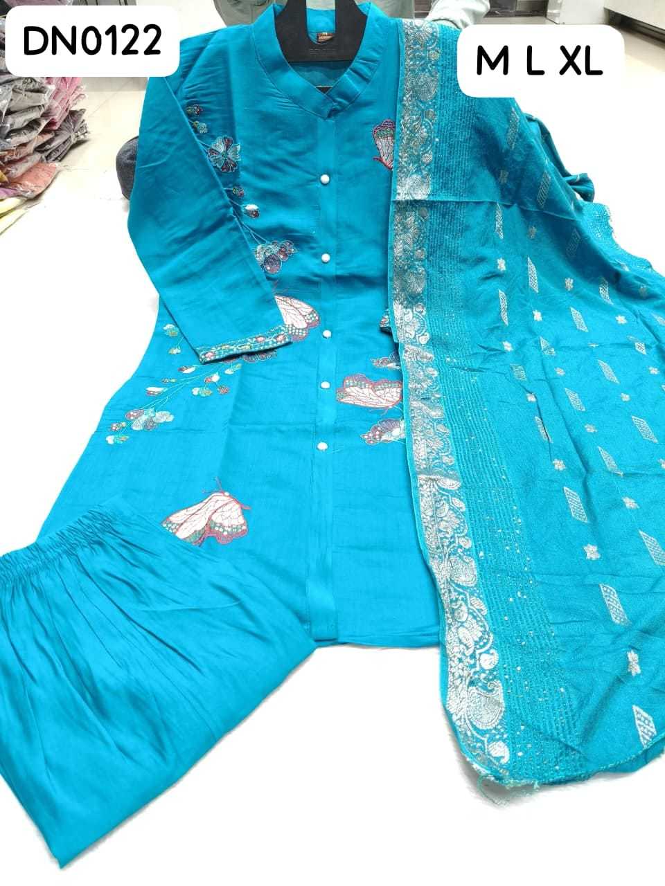 Heavy Roman Silk Cotton Kurti