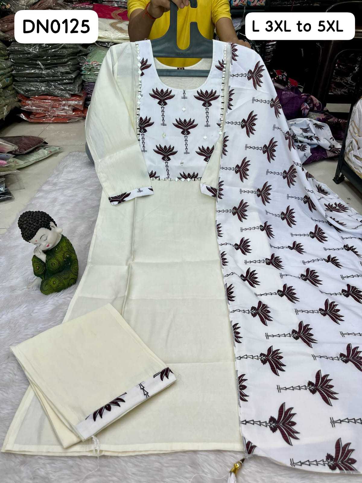 Heavy Roman Silk Party Wear Kurti