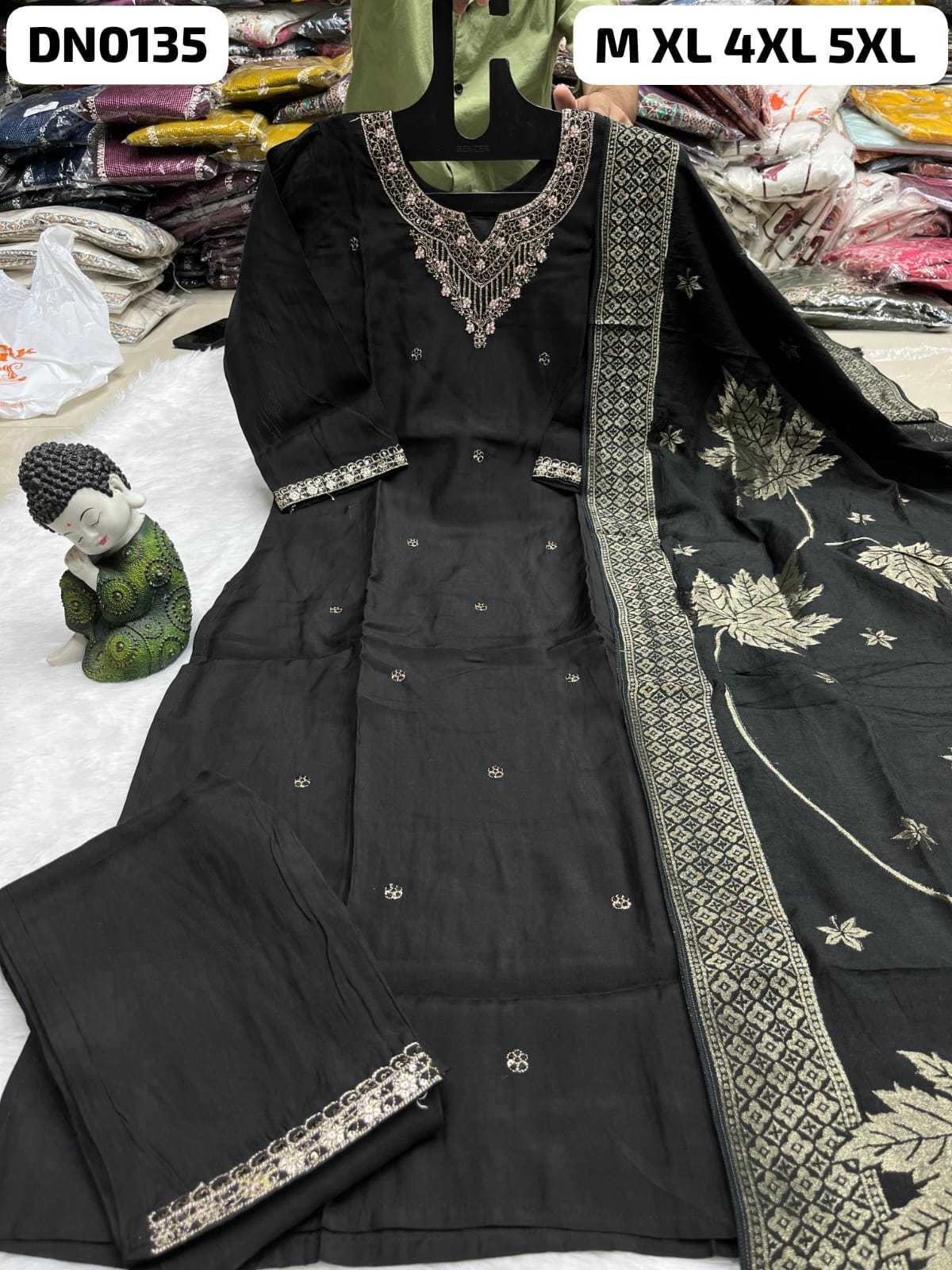 Heavy Roman Silk Designer Kurti