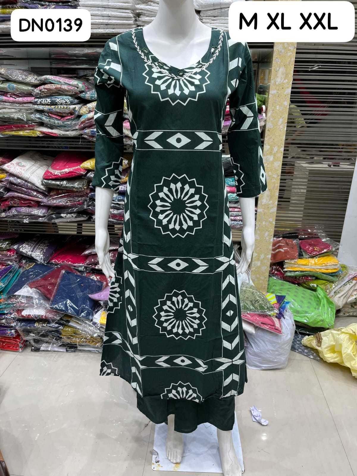 Pure Cotton Festive Kurti