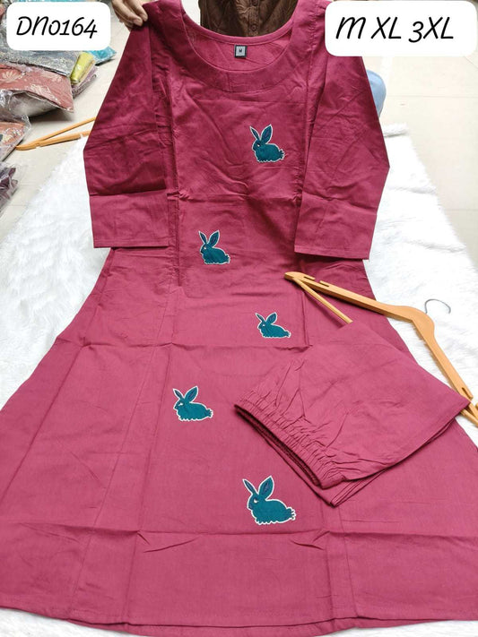 Pure Cotton Designer Kurti
