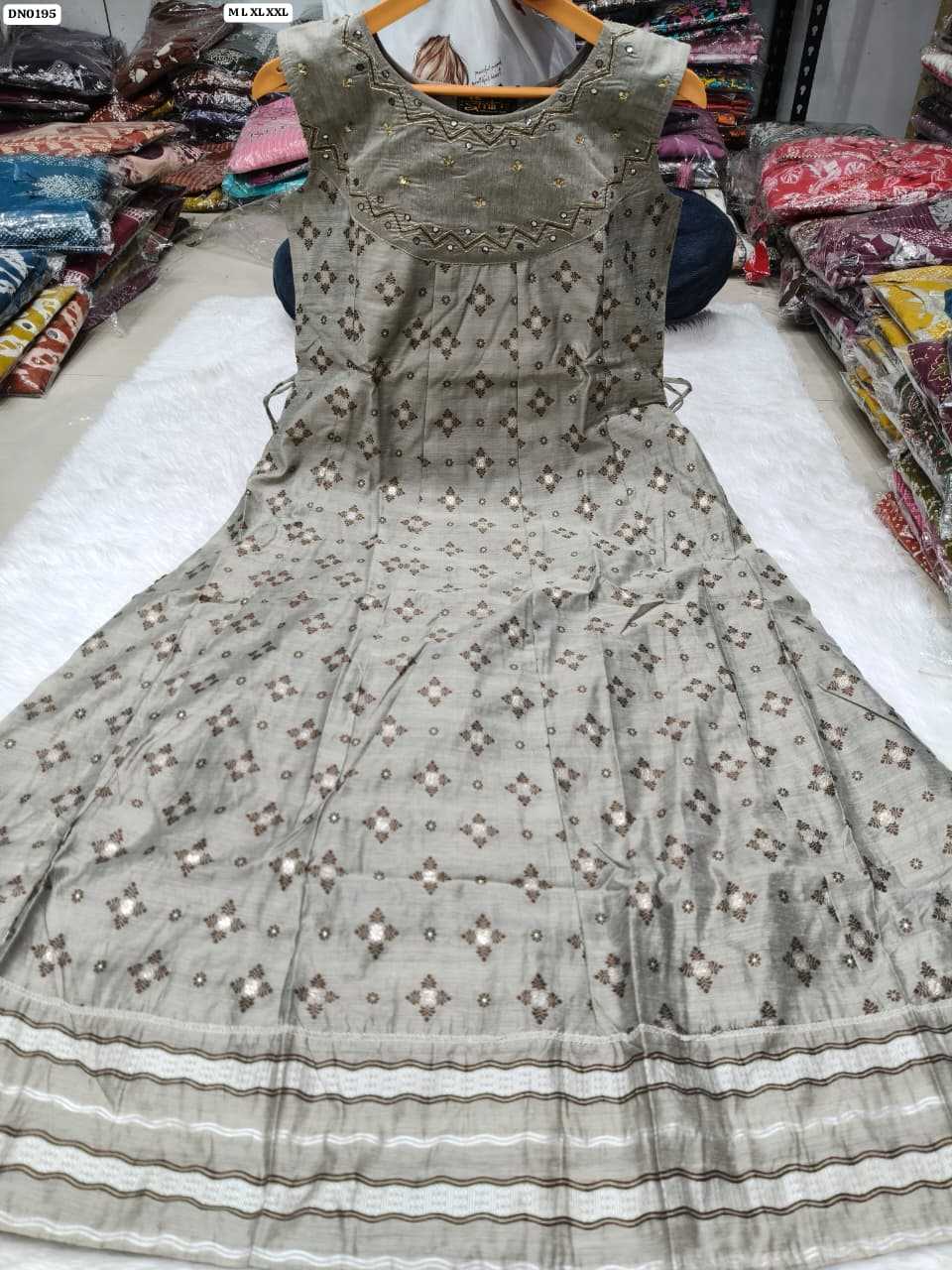 Pure Silk Fancy Gown