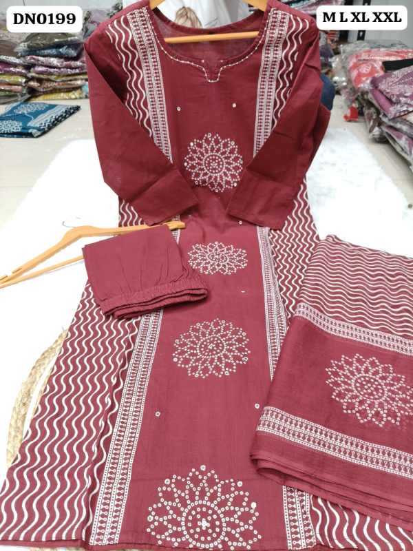 Cotton Party Wear Kurti