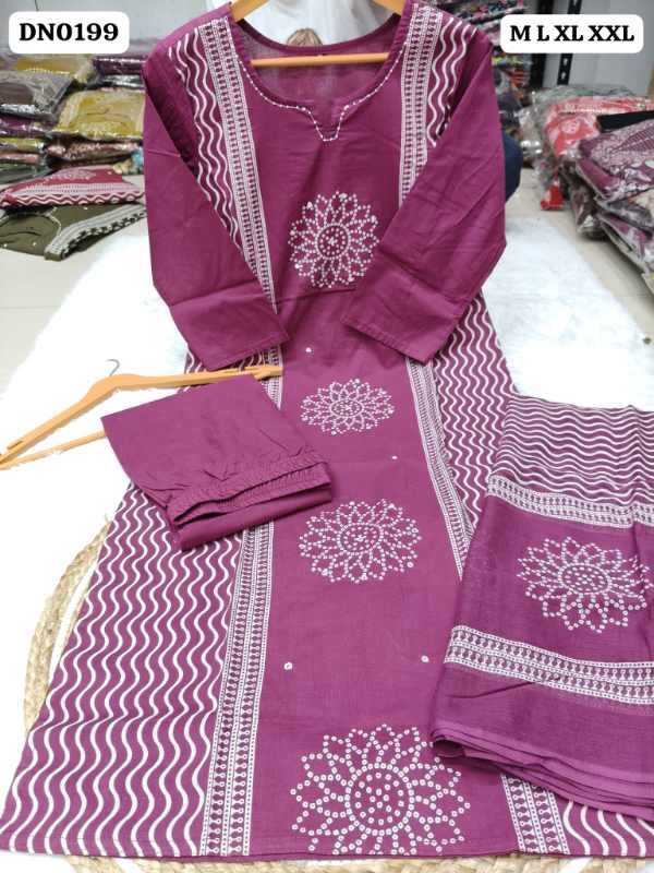 Cotton Party Wear Kurti