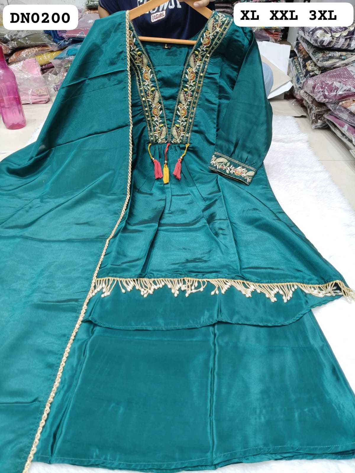 Pure Crepe Short Kurti