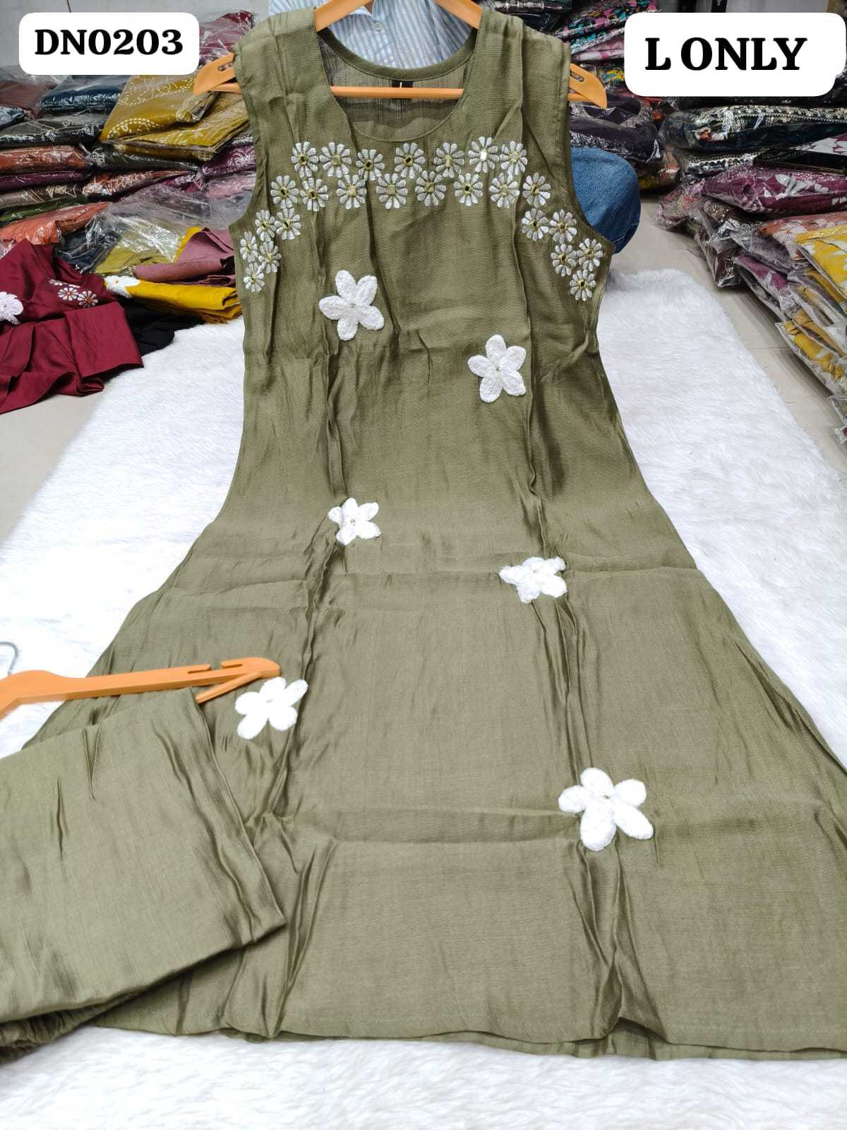 Cotton Embroidered Kurti