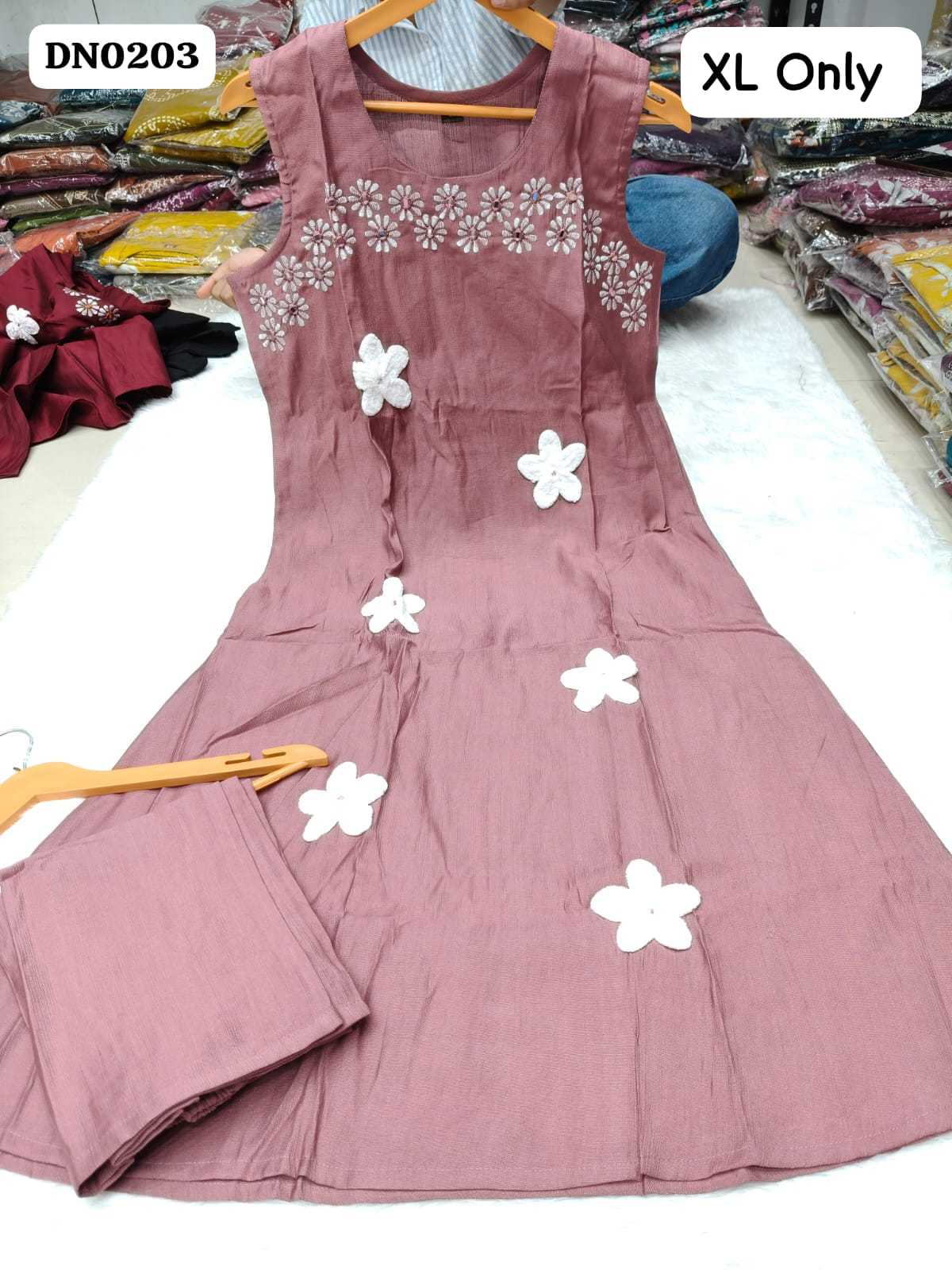 Cotton Embroidered Kurti